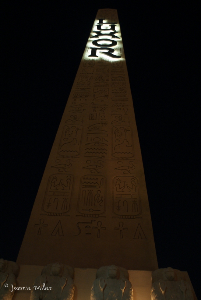 Closeup of the Luxor Obelisk 