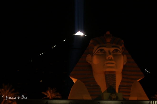 Luxor Hotel Sphinx & Pyramid