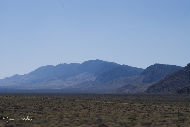 Hundreds of Miles of nothing but Nevada Desert