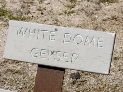 White Dome Geyser 