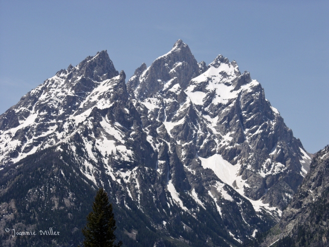 Left to right - Teton Peak