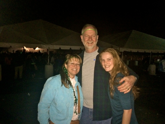 Kathy, Dave & I at Shamrock Fest